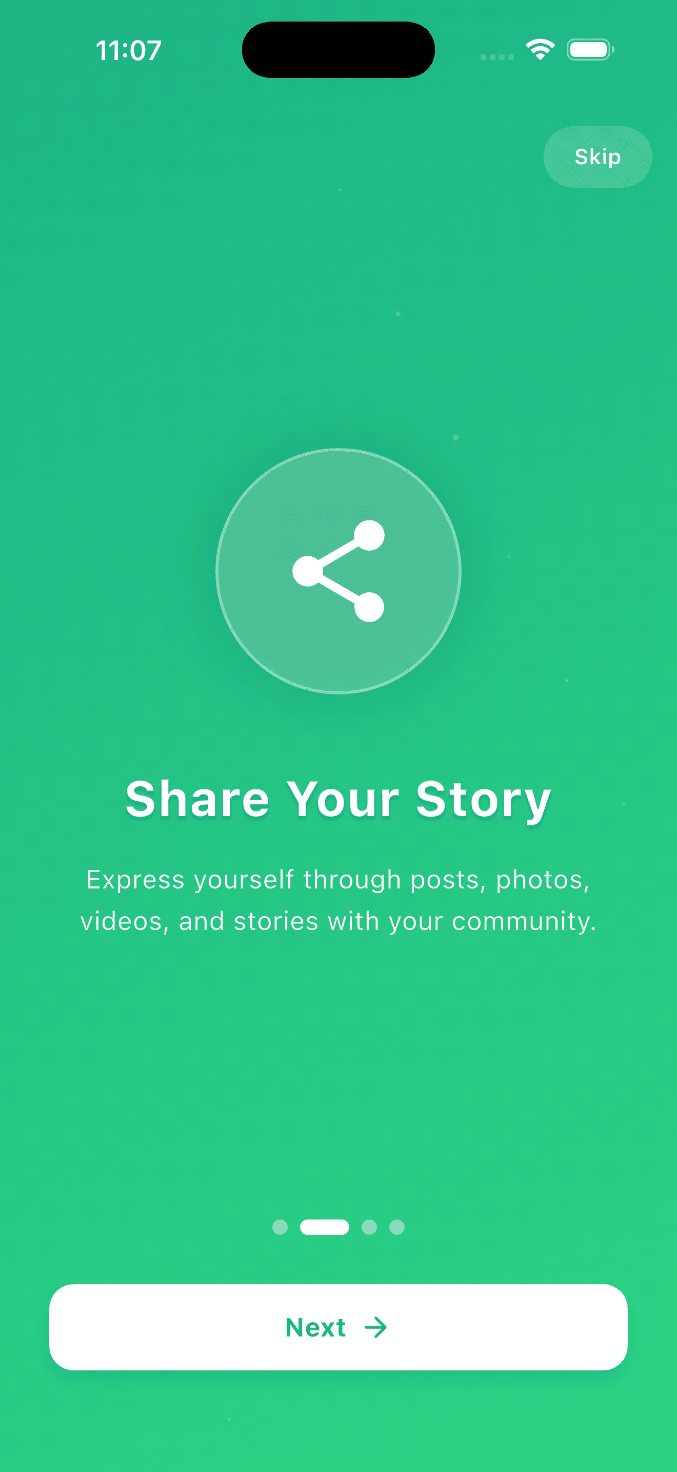 Sngine Pro Timeline – Flutter Social Networking App (Android & iOS) mobile preview